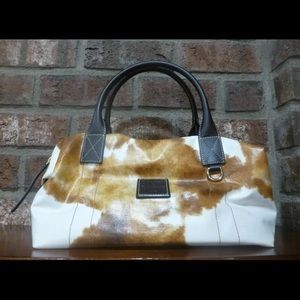 Dooney and Bourke Pony Print Small Duffle Purse